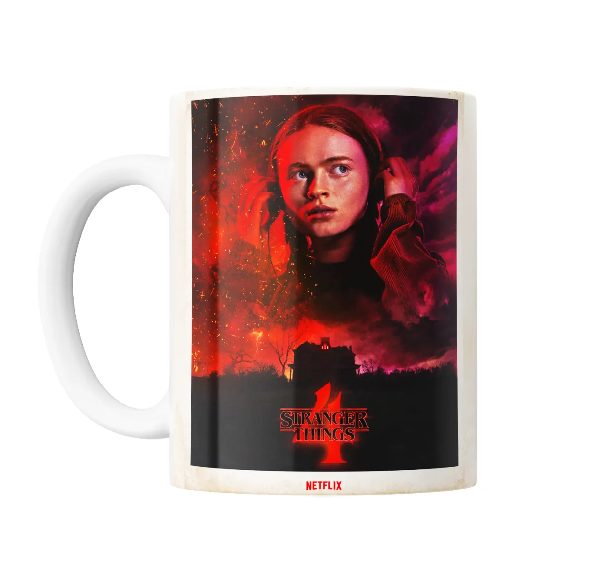 Taza de Cerámica Stranger Things 4 Max Póster Netflix - vista 2