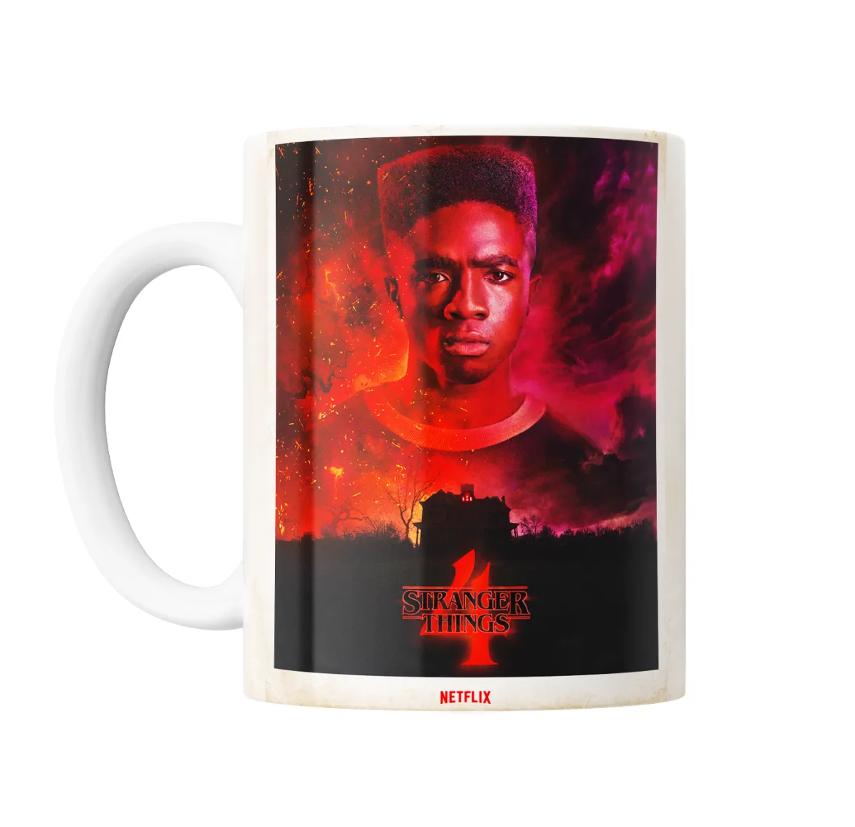 Taza de Cerámica Stranger Things 4 Póster Netflix - vista 2