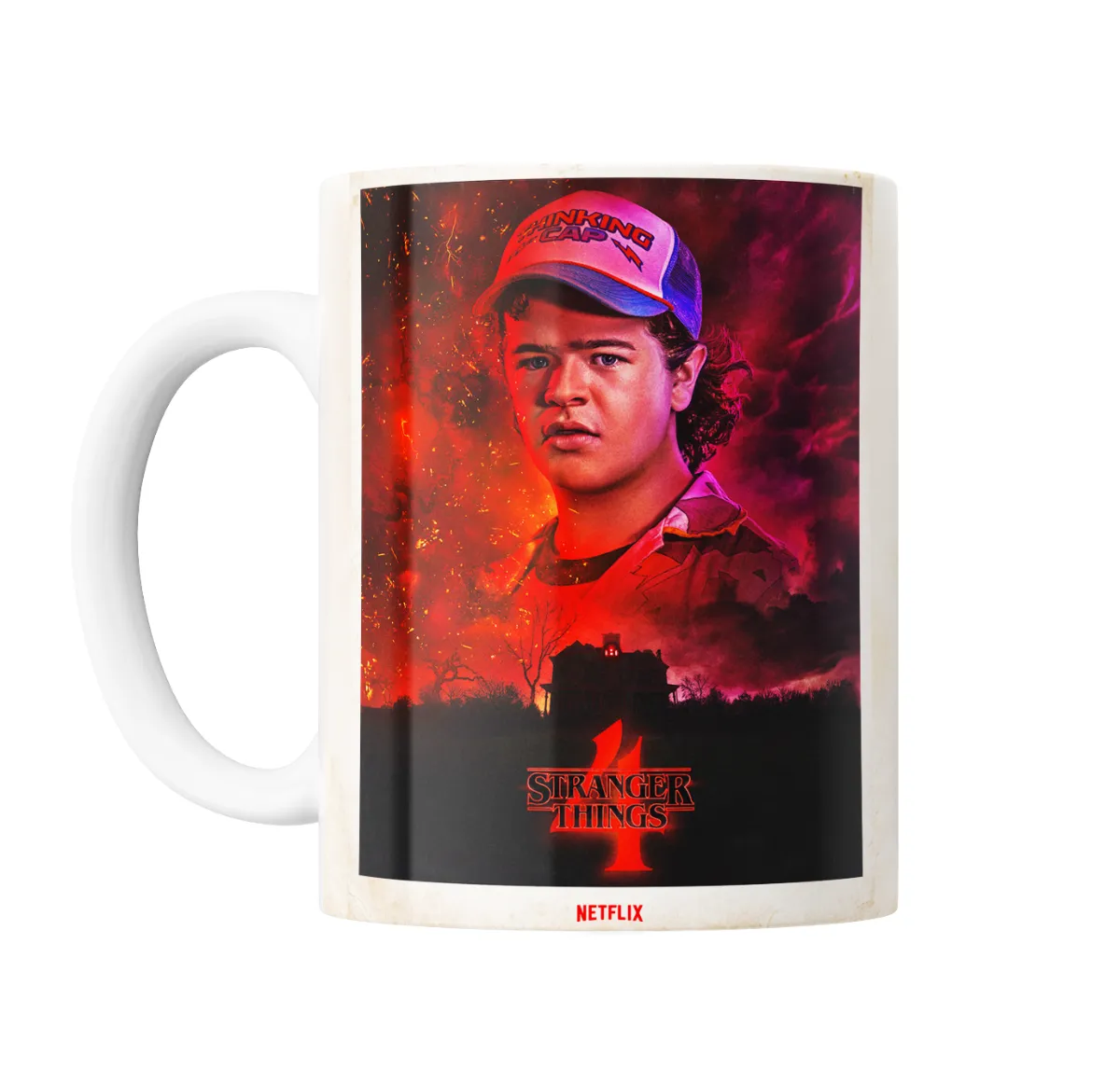 Taza de Cerámica Stranger Things Dustin Temporada 4 - vista 2