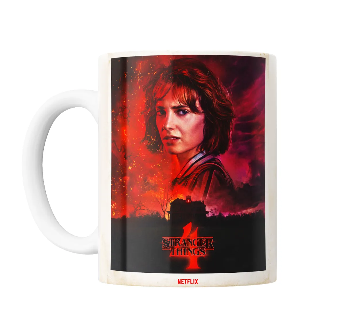 Taza de Cerámica Stranger Things 4 Póster Netflix - vista 2