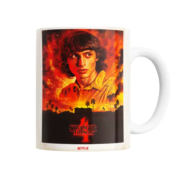 Taza de Cerámica Stranger Things 4 Max Mayfield Fuego