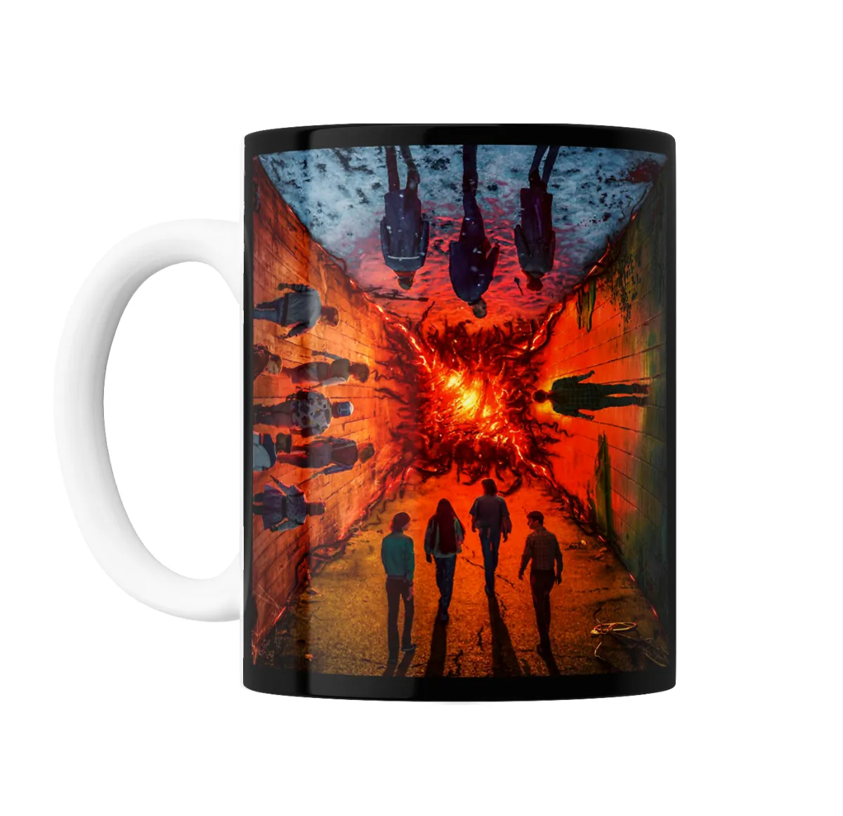 Taza de Cerámica Stranger Things Upside Down Portal - vista 2
