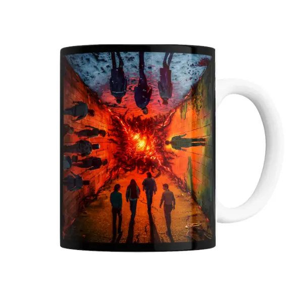 Taza de Cerámica Stranger Things Upside Down Portal