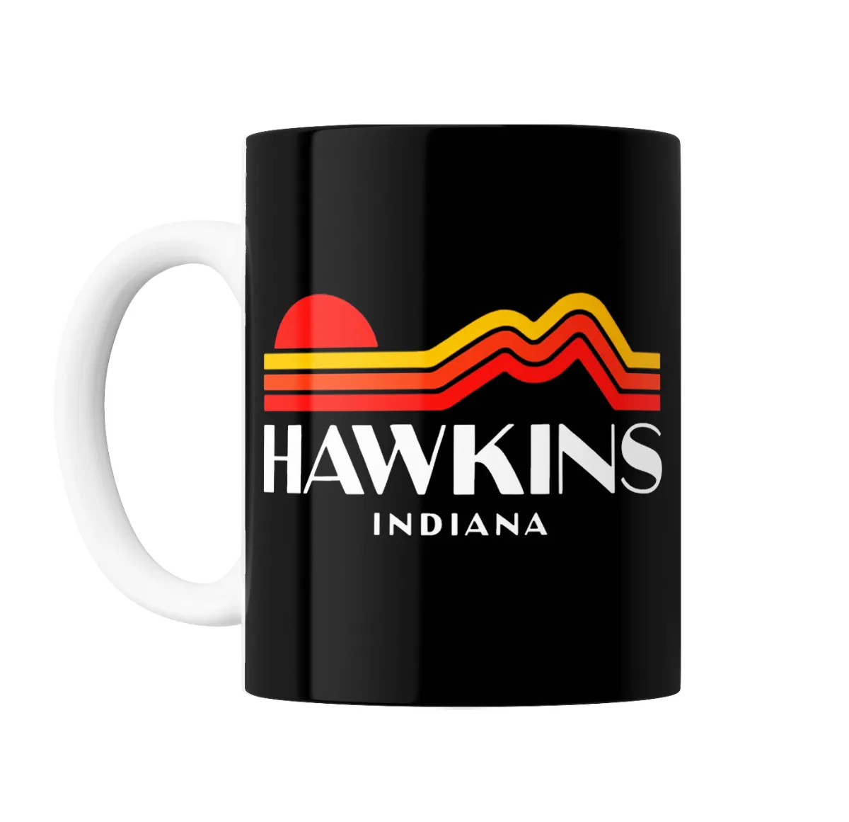 Taza de Cerámica Stranger Things Hawkins Indiana - vista 2