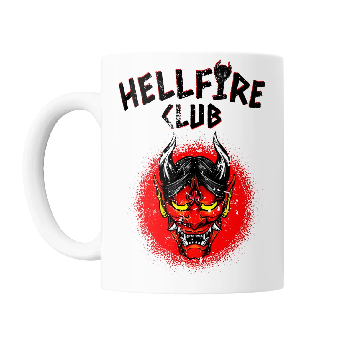 Taza de Cerámica Stranger Things Hellfire Club Demogorgon - vista 2