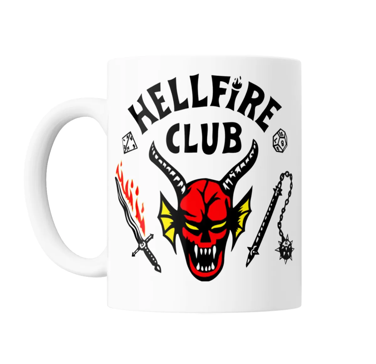 Taza de Cerámica Stranger Things Hellfire Club - vista 2