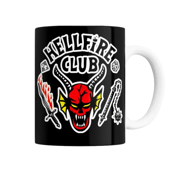 Taza de Cerámica Stranger Things Hellfire Club
