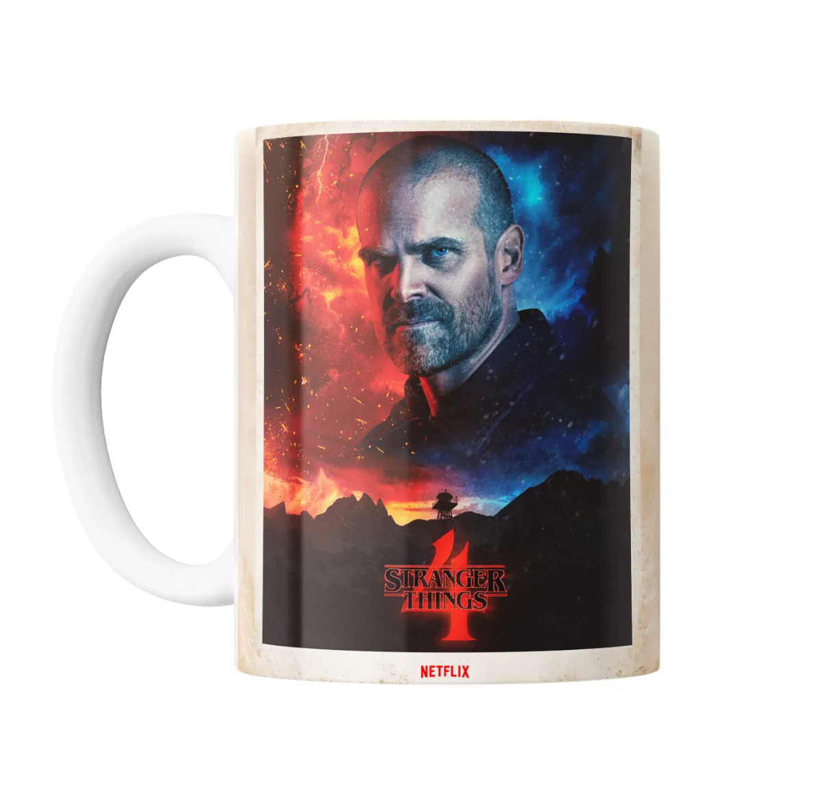 Taza de Cerámica Stranger Things 4 Póster Netflix - vista 2