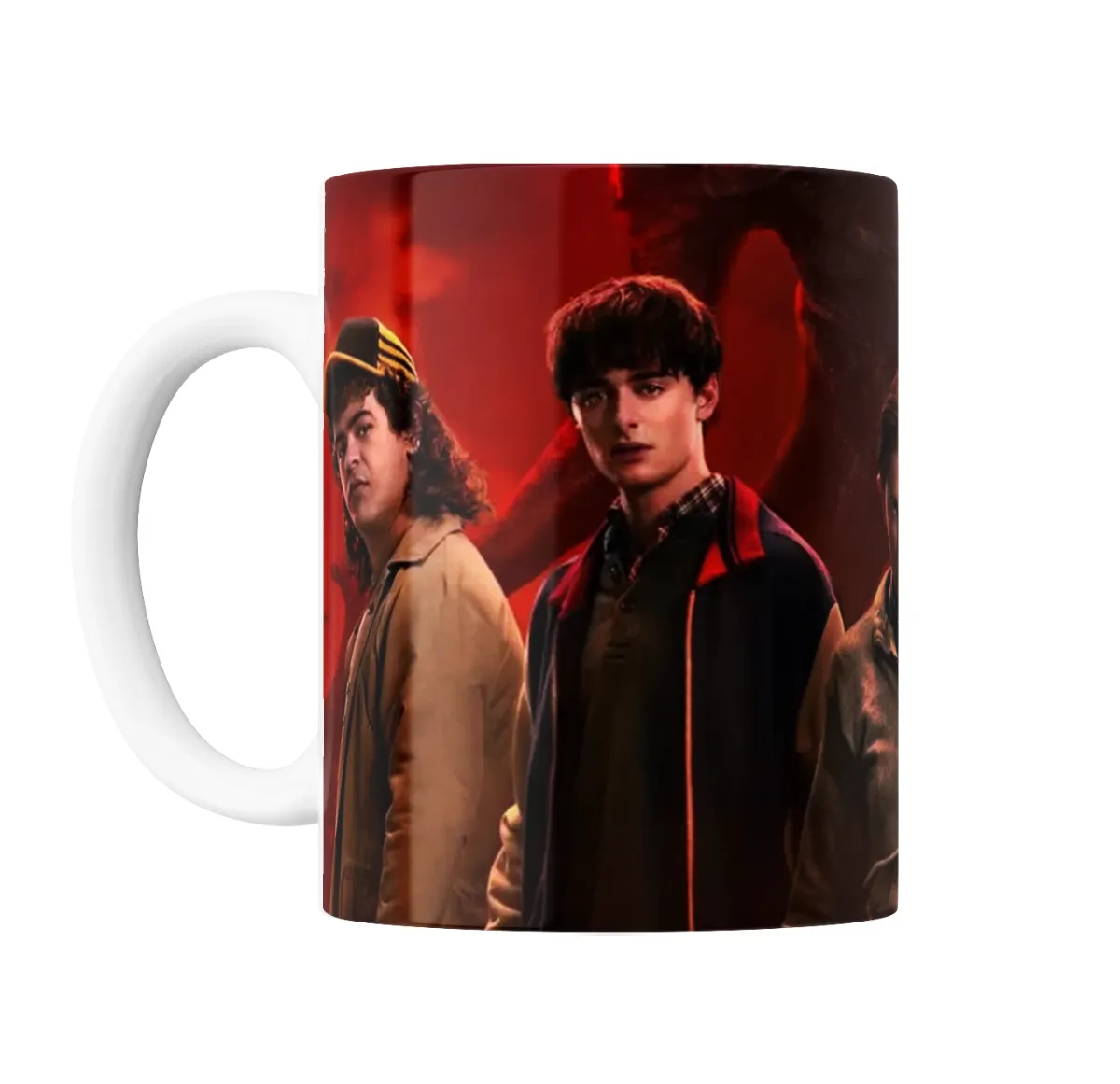 Taza de Cerámica Stranger Things Temporada 5 Personajes - vista 2