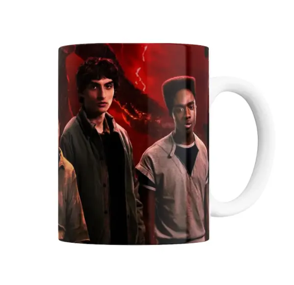 Taza de Cerámica Stranger Things Temporada 5 Personajes