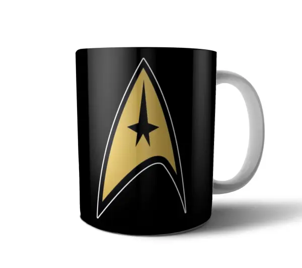 Taza de Cerámica Star Trek Insignia de la Flota Estelar