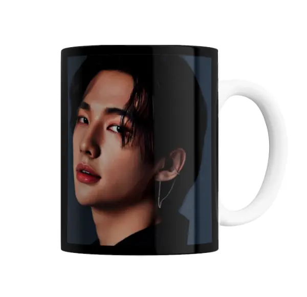 Taza de Cerámica Stray Kids Retrato Labios Rojos