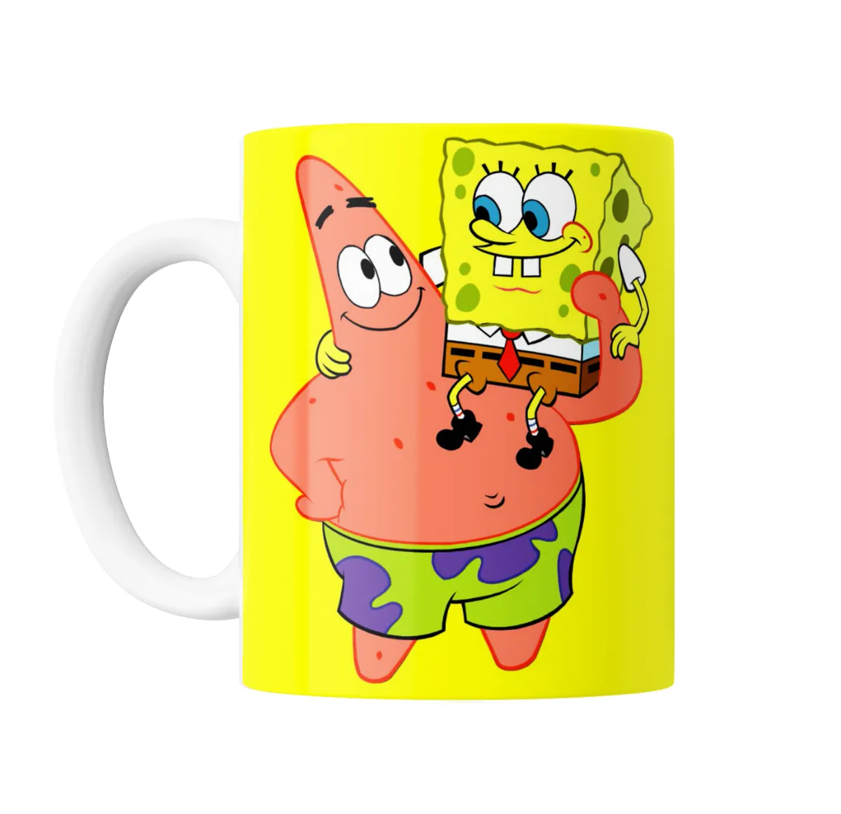 Taza de Cerámica Bob Esponja y Patricio - vista 2