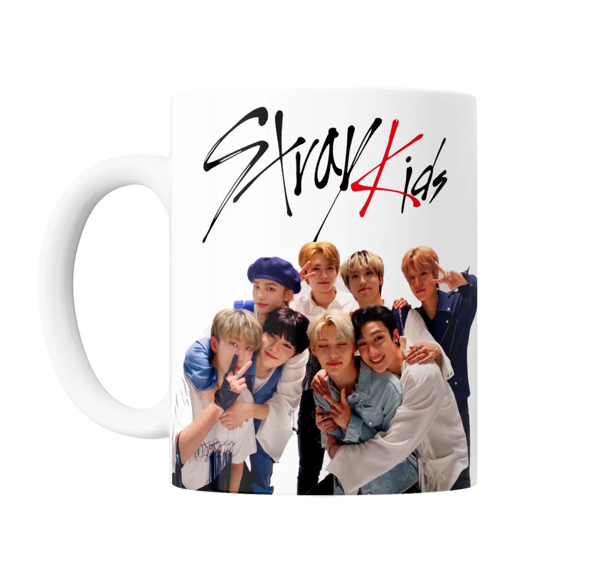 Taza de Cerámica Stray Kids Grupo Foto Logo - vista 2