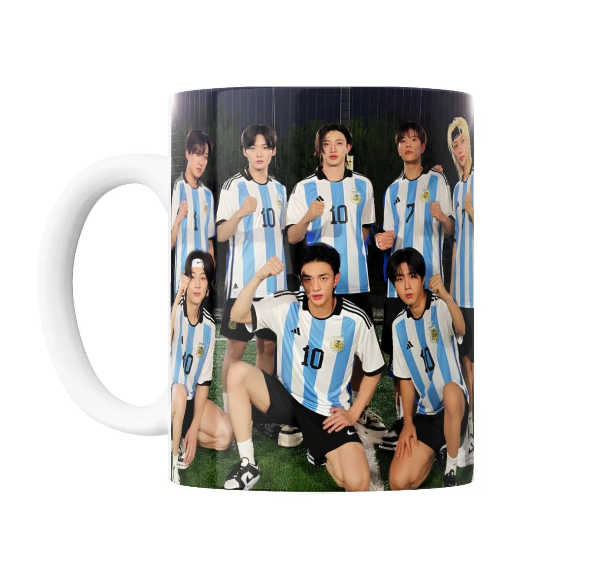 Taza de Cerámica Stray Kids Equipo Argentina Fútbol - vista 2