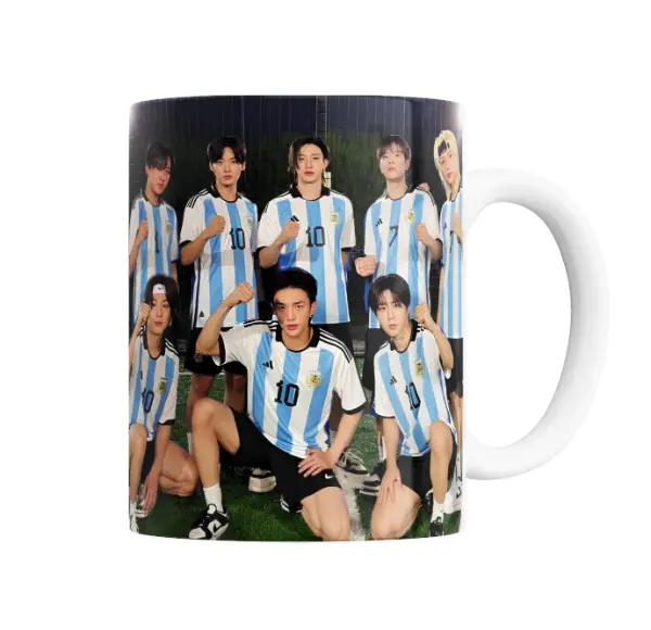 Taza de Cerámica Stray Kids Equipo Argentina Fútbol