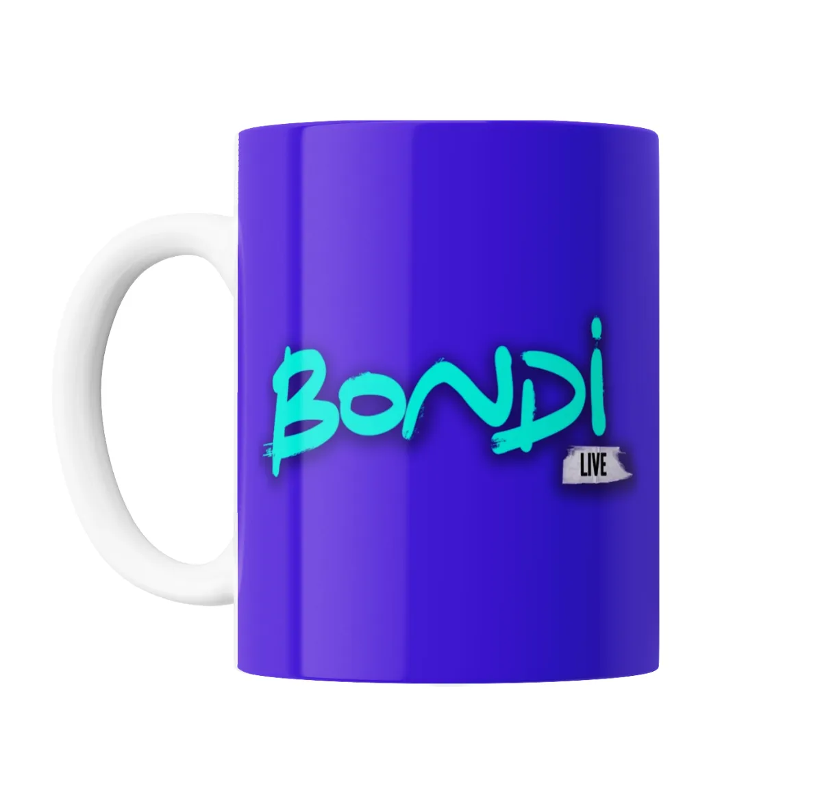 Taza de Cerámica Bondi Live Logo - vista 2