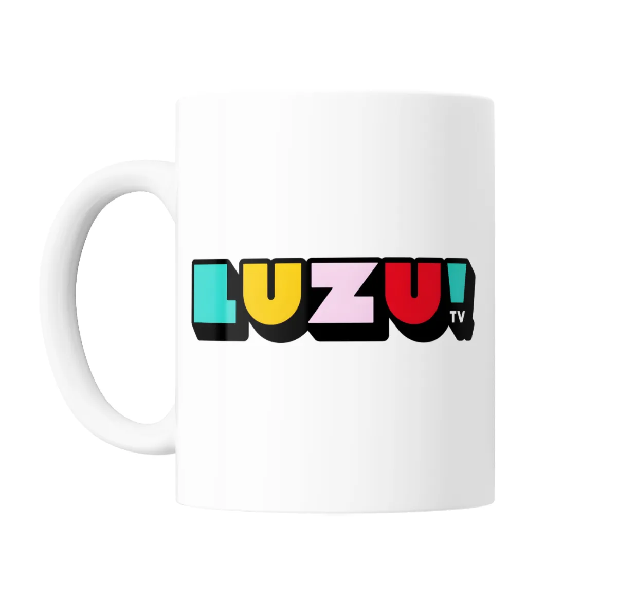 Taza de Cerámica Luzu TV Logo - vista 2