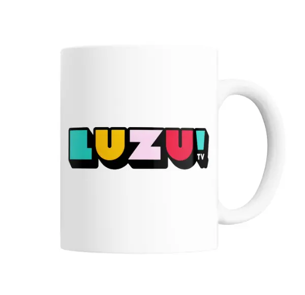 Taza de Cerámica Luzu TV Logo