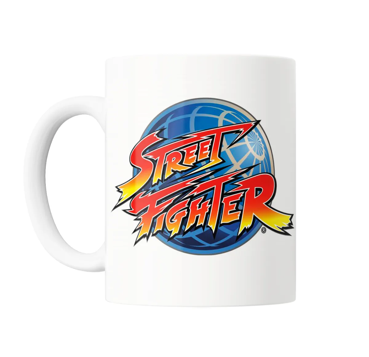Taza de Cerámica Street Fighter Logo Mundial - vista 2