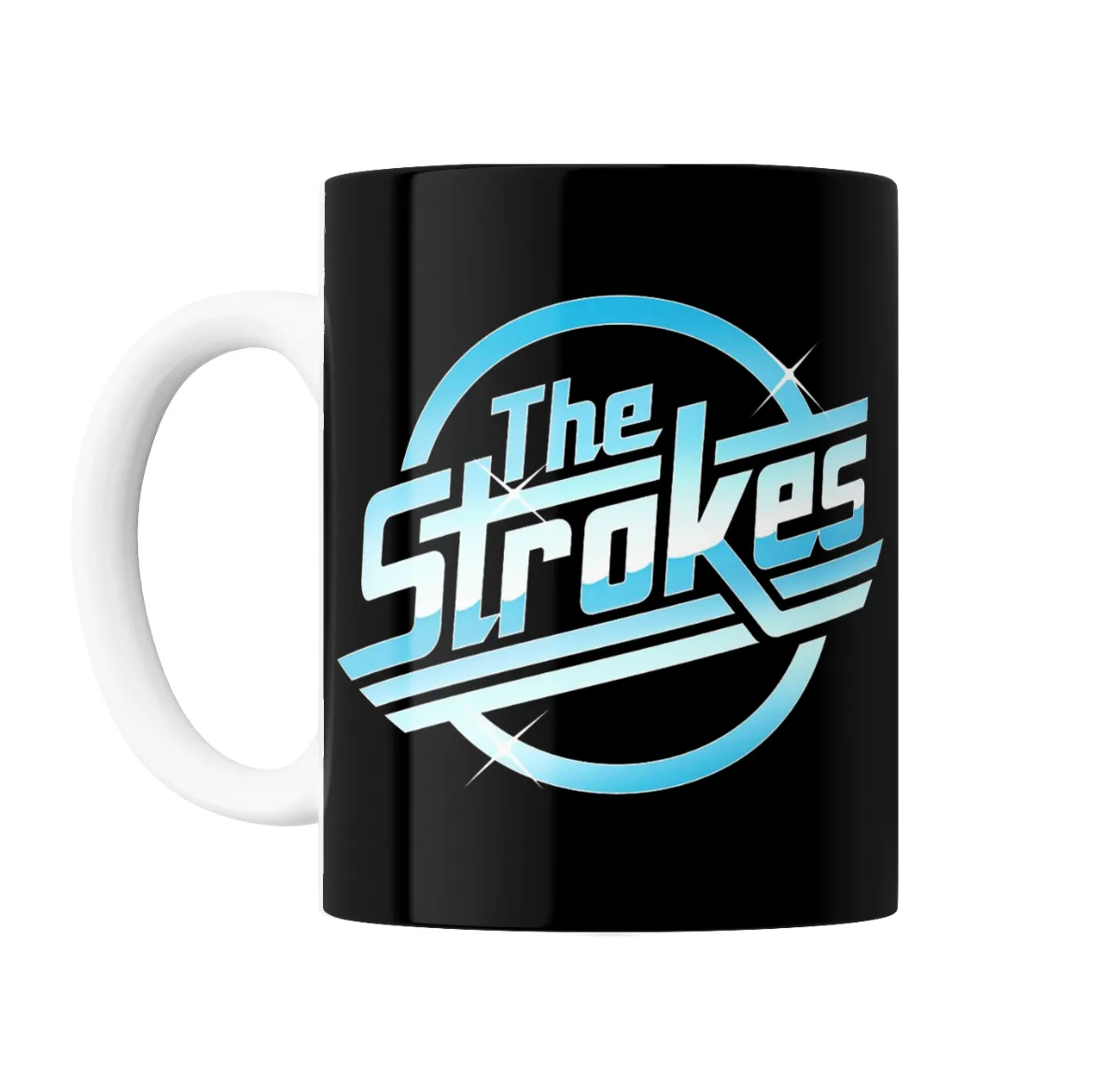 Taza de Cerámica The Strokes Logo Celeste - vista 2