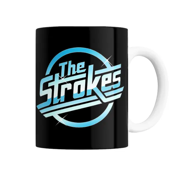 Taza de Cerámica The Strokes Logo Celeste
