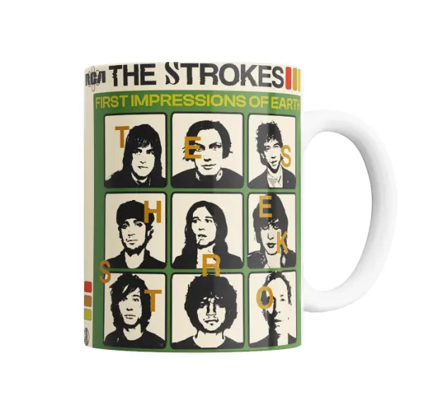 Taza de Cerámica The Strokes First Impressions of Earth