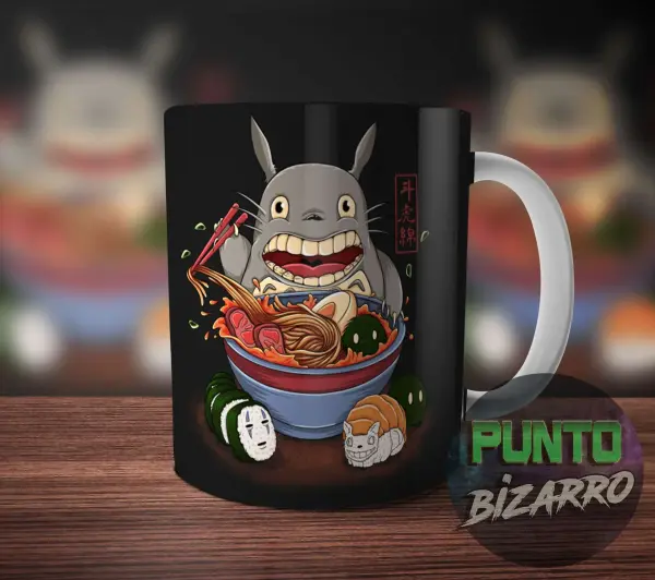 Taza de Cerámica Studio Ghibli Totoro Ramen
