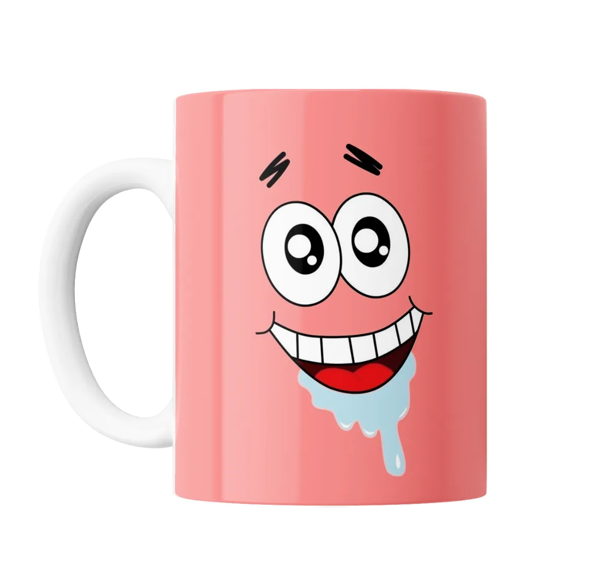 Taza de Cerámica Bob Esponja Patricio Cara Sonriente - vista 2