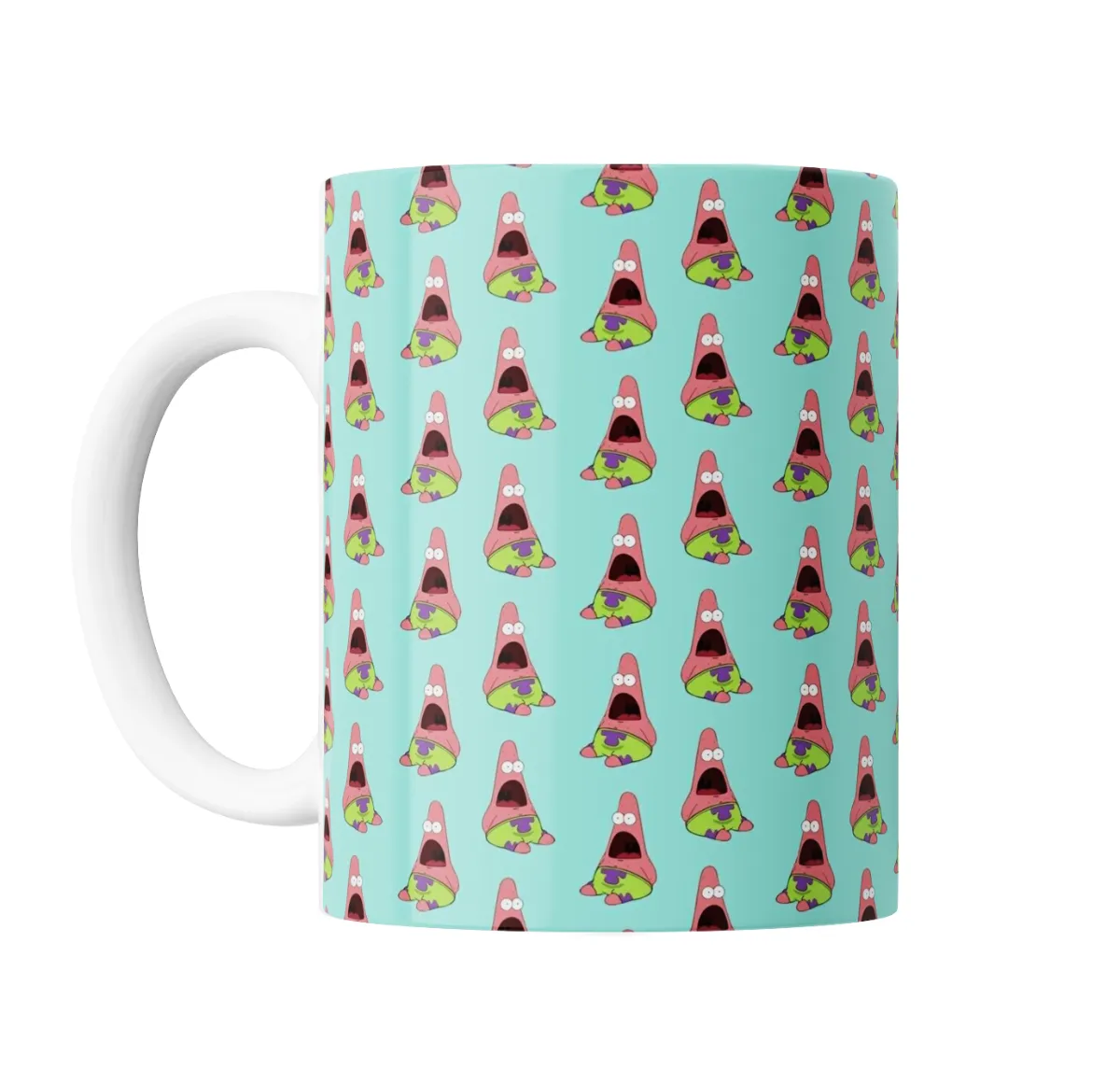 Taza de Cerámica Bob Esponja Patricio Estampado - vista 2