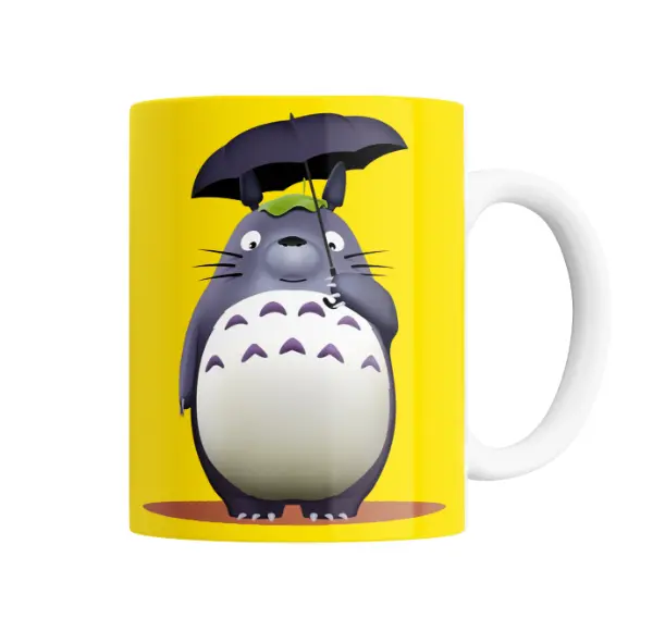 Taza de Cerámica Studio Ghibli Totoro con Paraguas