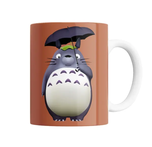 Taza de Cerámica Studio Ghibli Totoro con Paraguas