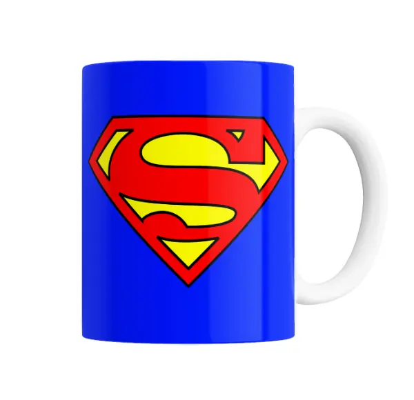 Taza de Cerámica Superman Escudo Clásico
