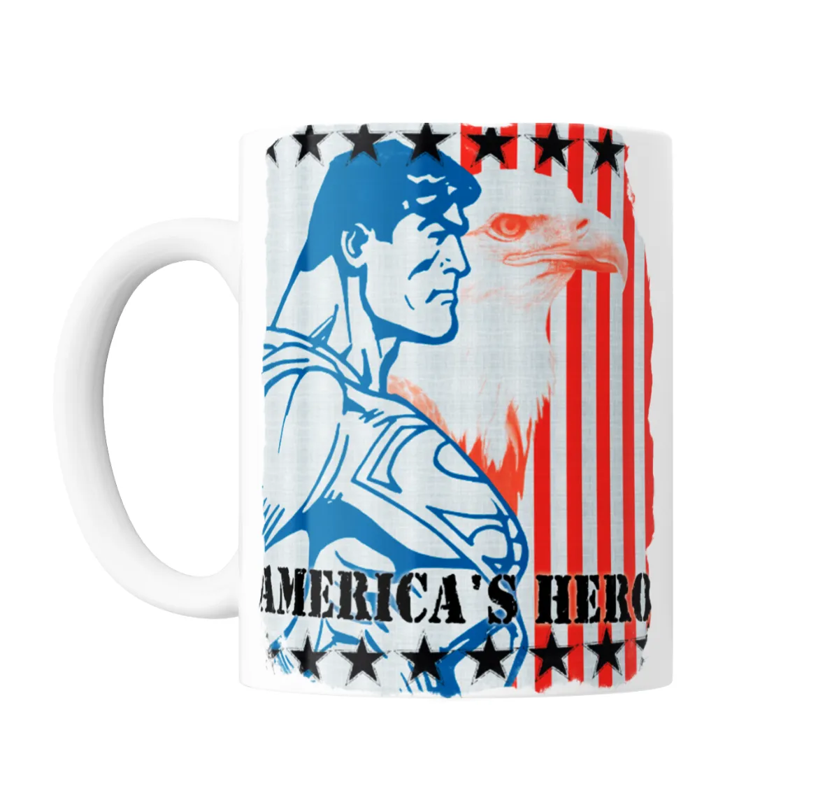 Taza de Cerámica Superman America's Hero - vista 2