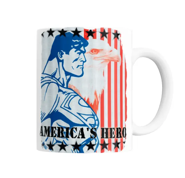 Taza de Cerámica Superman America's Hero