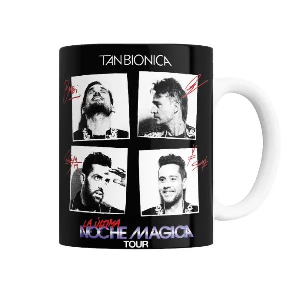 Taza de Cerámica Tan Bionica La Última Noche Mágica Tour