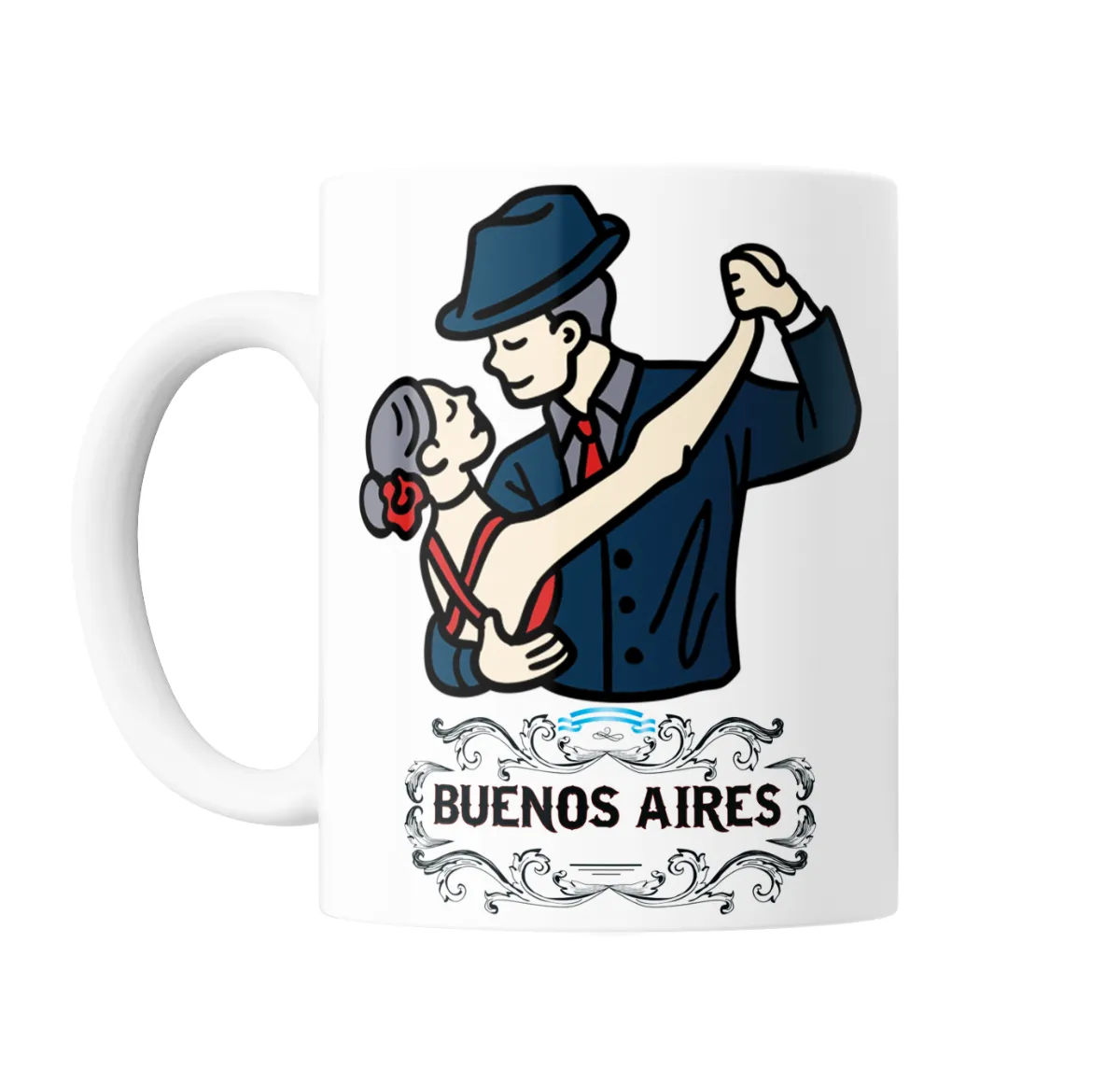 Taza de Cerámica Tango Buenos Aires - vista 2