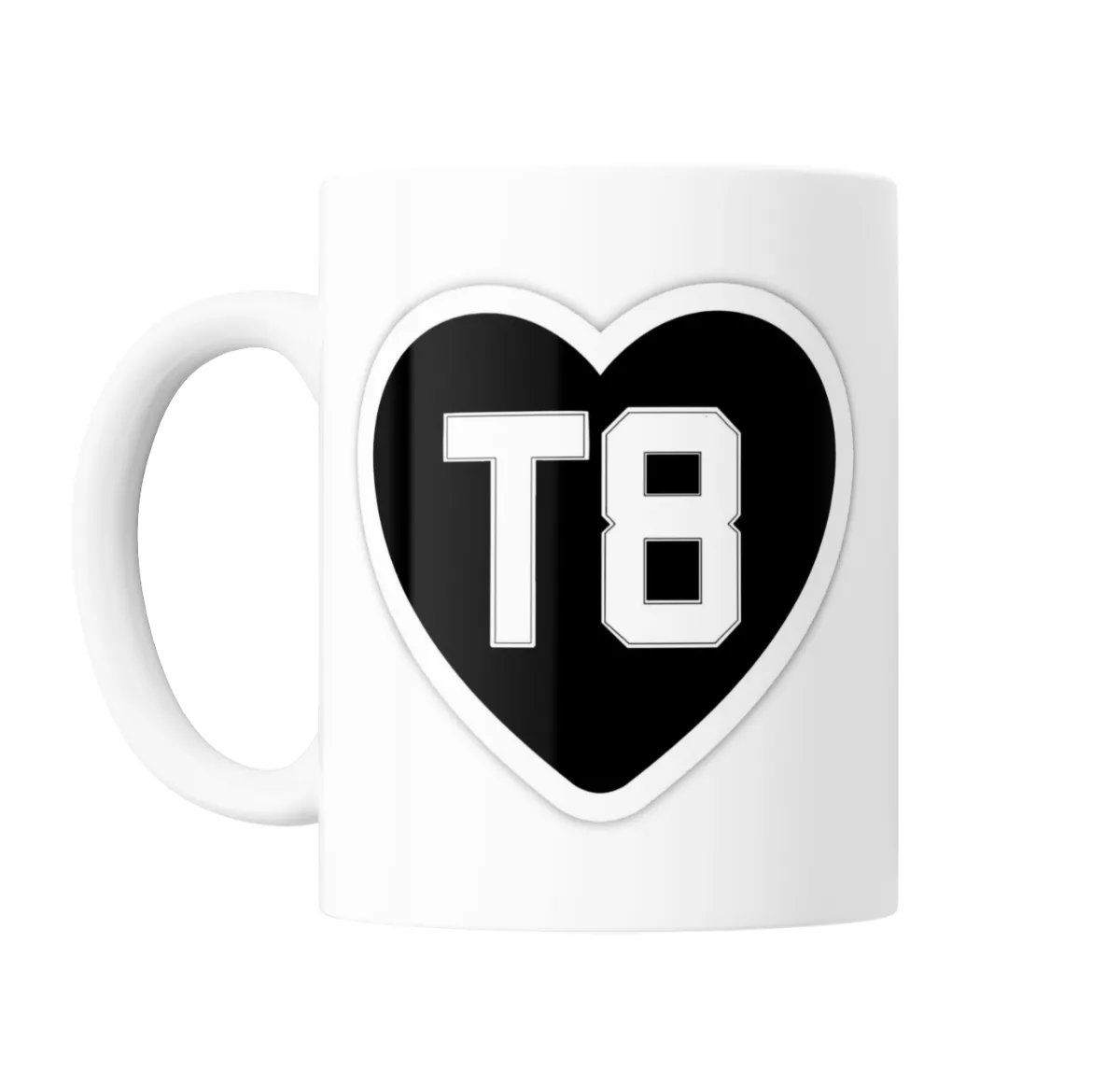Taza de Cerámica Tate McRae Corazón T8 - vista 2
