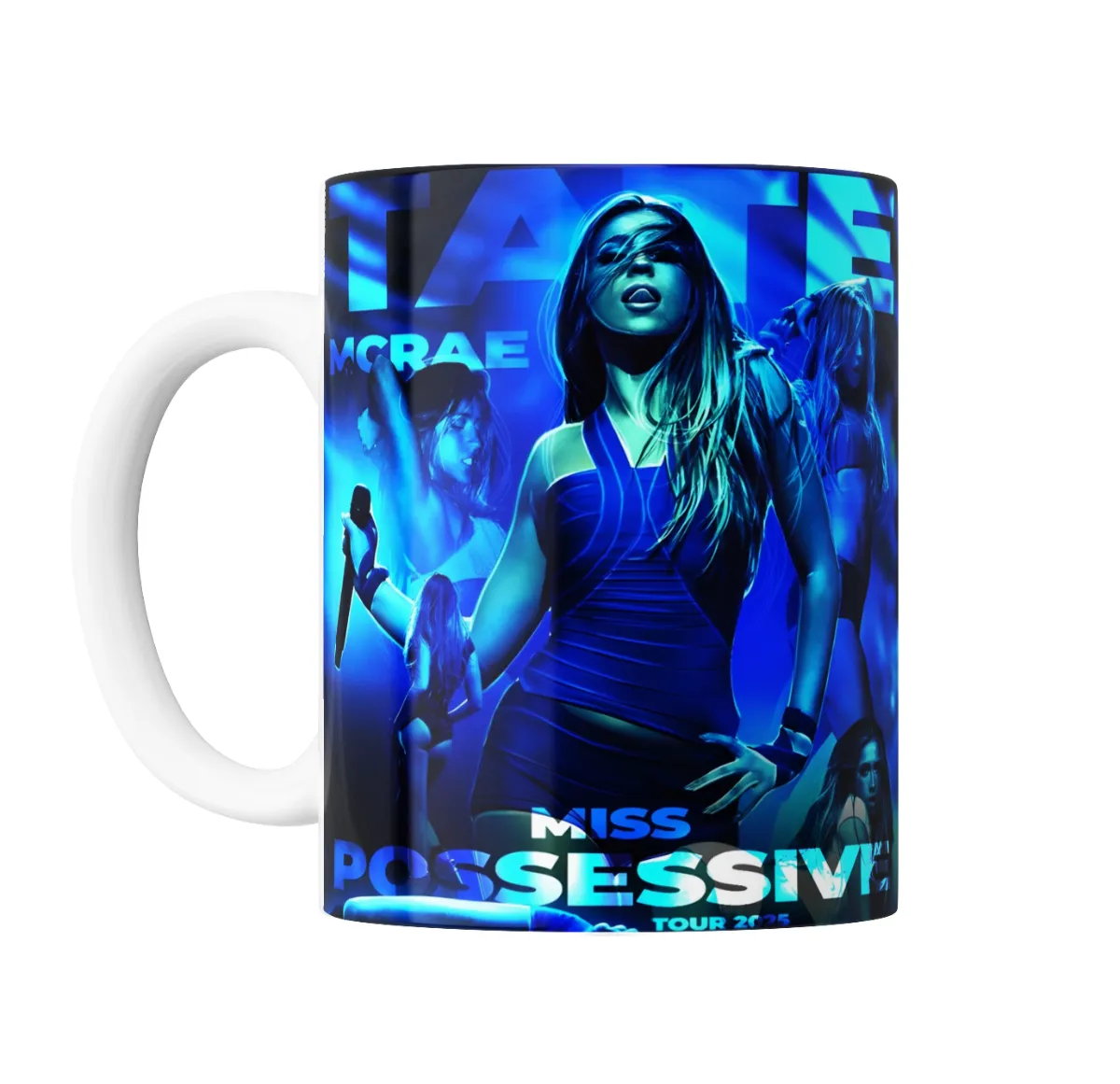 Taza de Cerámica Tate McRae Miss Possessive Tour 2025 - vista 2