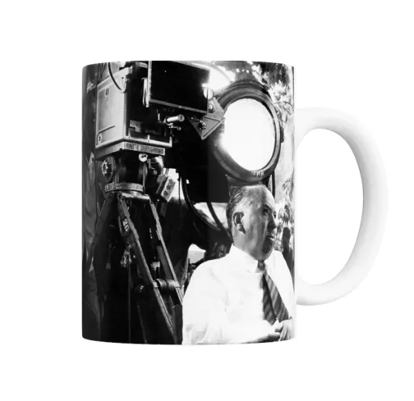 Taza de Cerámica Alfred Hitchcock Set de Rodaje