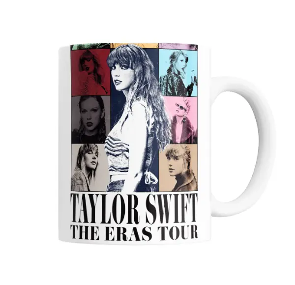 Taza de Cerámica Taylor Swift The Eras Tour Collage