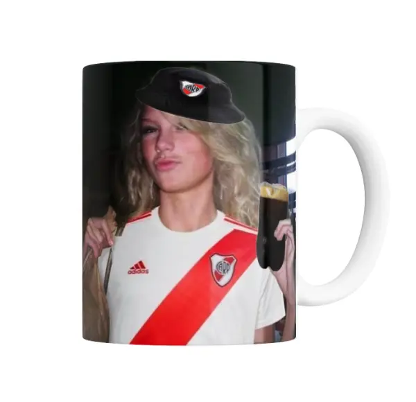Taza de Cerámica Taylor Swift Hincha de River