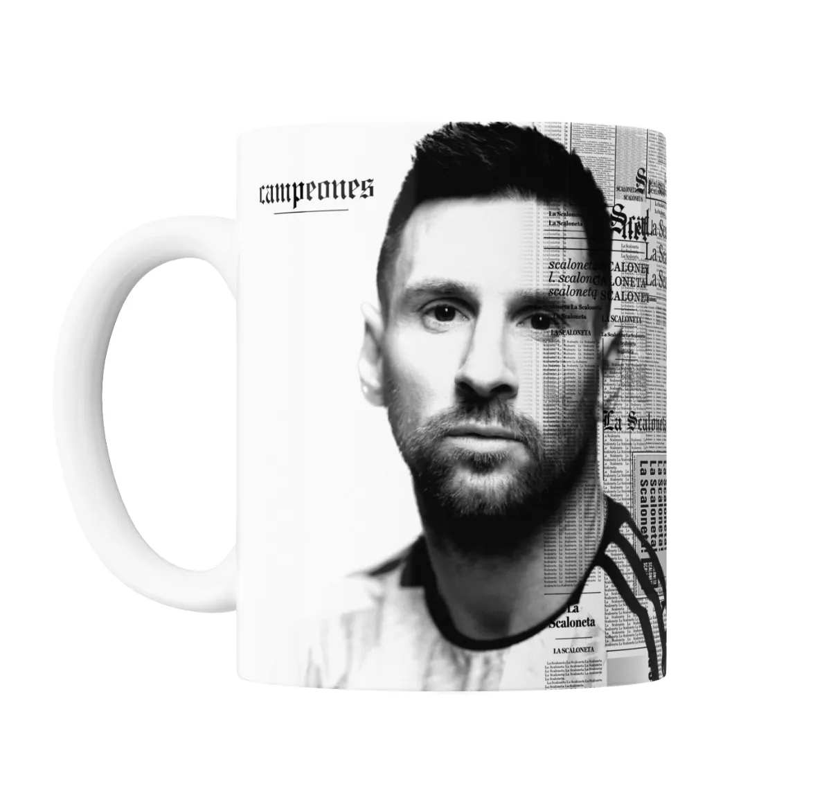 Taza de Cerámica Lionel Messi Campeones La Scaloneta - vista 2