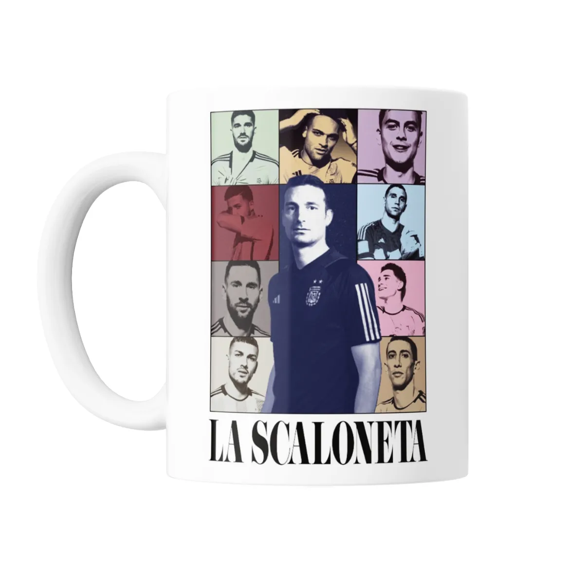 Taza de Cerámica Selección Argentina La Scaloneta - vista 2