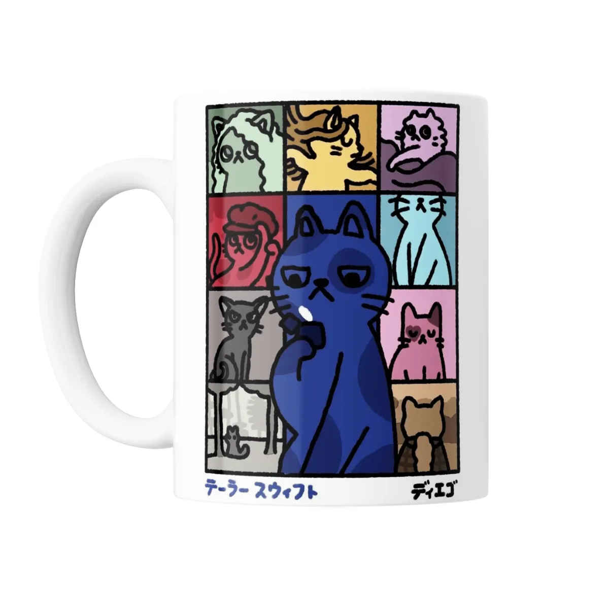 Taza de Cerámica Taylor Swift Gatos Japón - vista 2