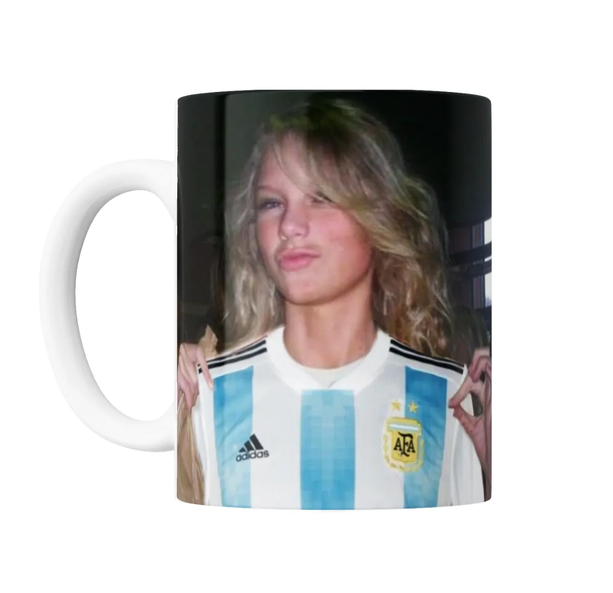 Taza de Cerámica Taylor Swift Camiseta Argentina - vista 2