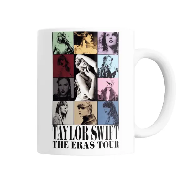 Taza de Cerámica Taylor Swift The Eras Tour Collage