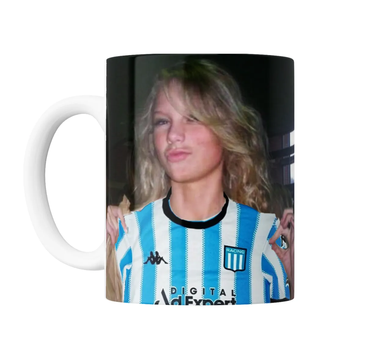 Taza de Cerámica Taylor Swift Hincha de Racing - vista 2