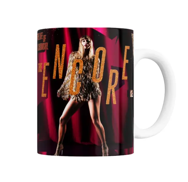 Taza de Cerámica Taylor Swift The Life of a Showgirl The Encore