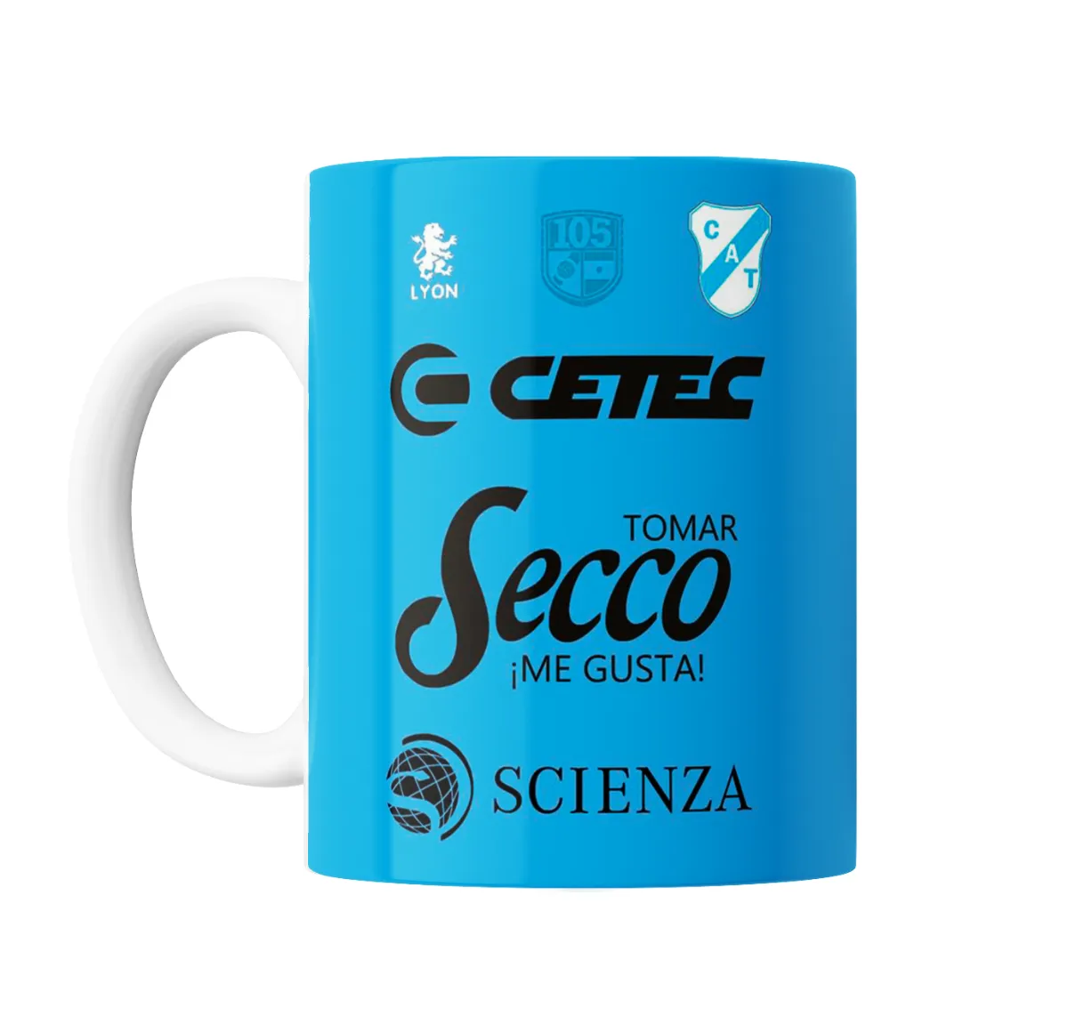 Taza de Cerámica Temperley Camiseta Sponsors - vista 2